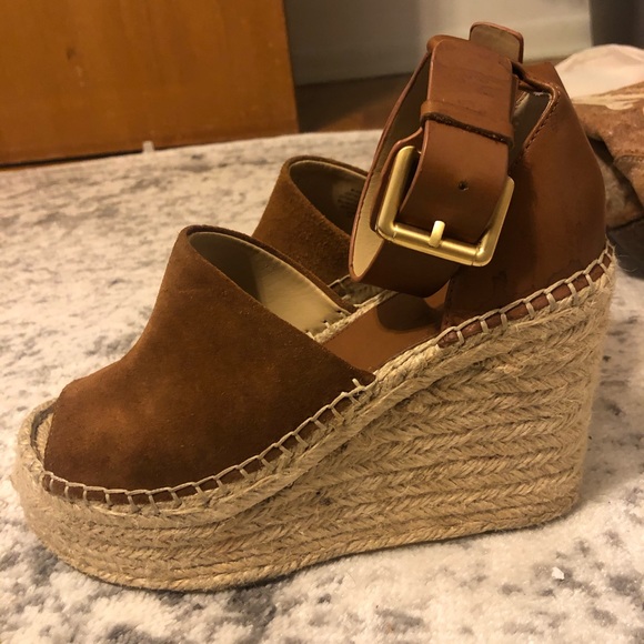 Marc Fisher Alida Espadrille Platform Wedges - Picture 7 of 11